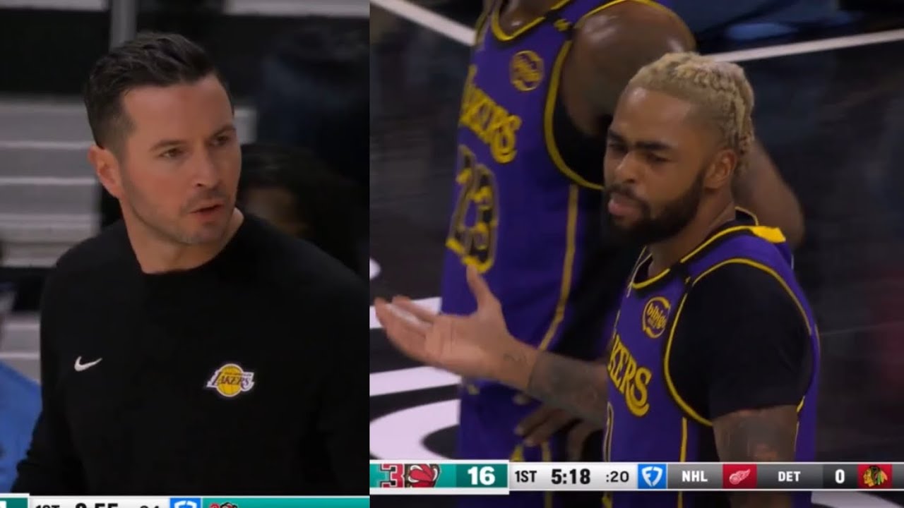 D’Angelo Russell had JJ Redick losing his mind after worst sequence ever 😂