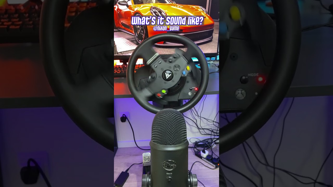 Thrustmaster TMX Sound #simracing #steeringwheel #thrustmaster
