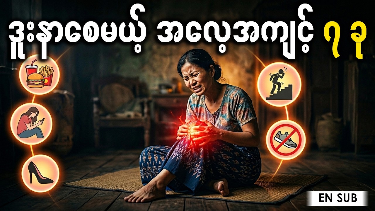 အရိုးအဆစ် ပျက်စီးစေတဲ့ အလေ့အကျင့် ၇ ခု | 7 Hidden Habits Causing Knee & Joint Pain After 40