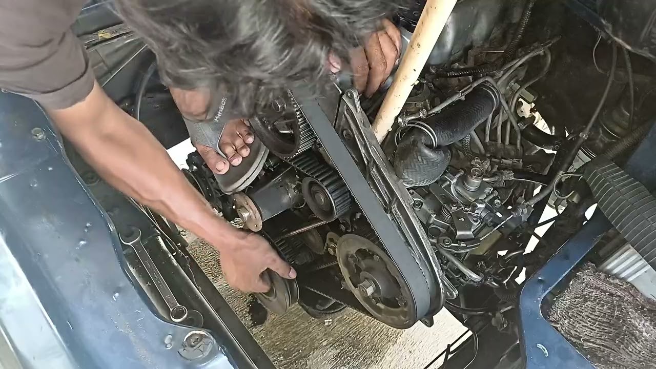 Pasang timing belt 