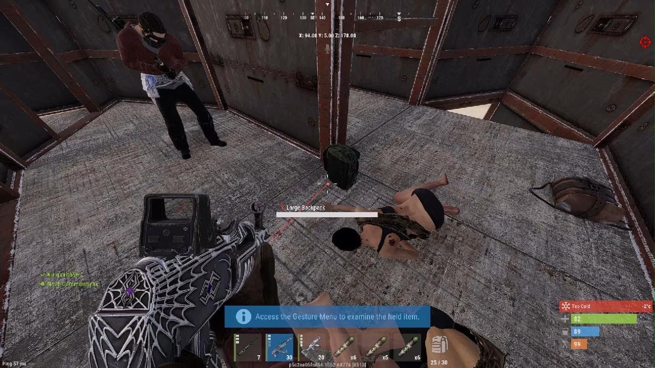 Rust counter raiding