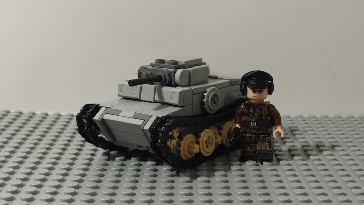 ❗ Tutorial for Lego Pz.kpfw. II ausf. J/// инструкция на Лего pz.kpfw. II ausf.  J 