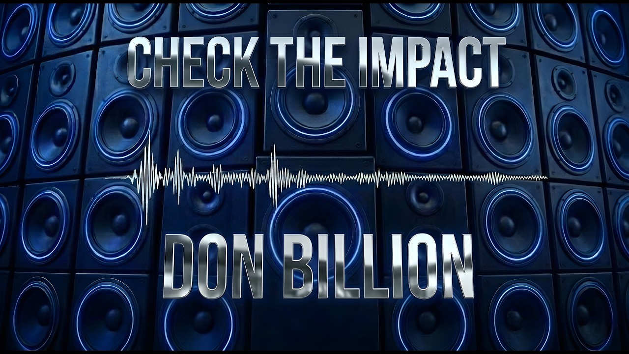 Don Billion Check The Impact (Official Visualizer) | Industrial Drill / Phonk Hybrid