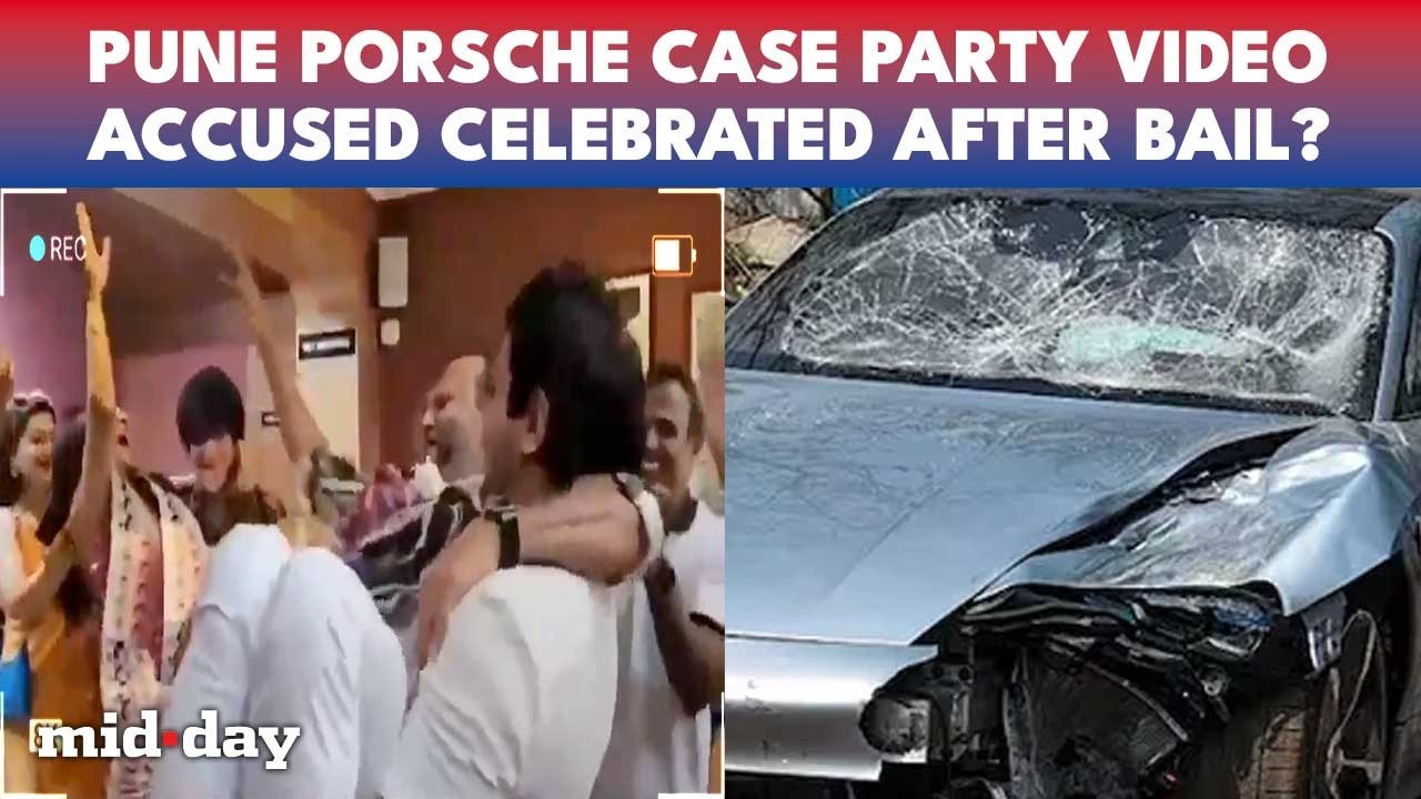 ШОКИРУЮЩЕЕ ДТП с Porsche в Пуне: отец обвиняемого ТАНЦУЕТ на вирусном видео, празднует освобожден...