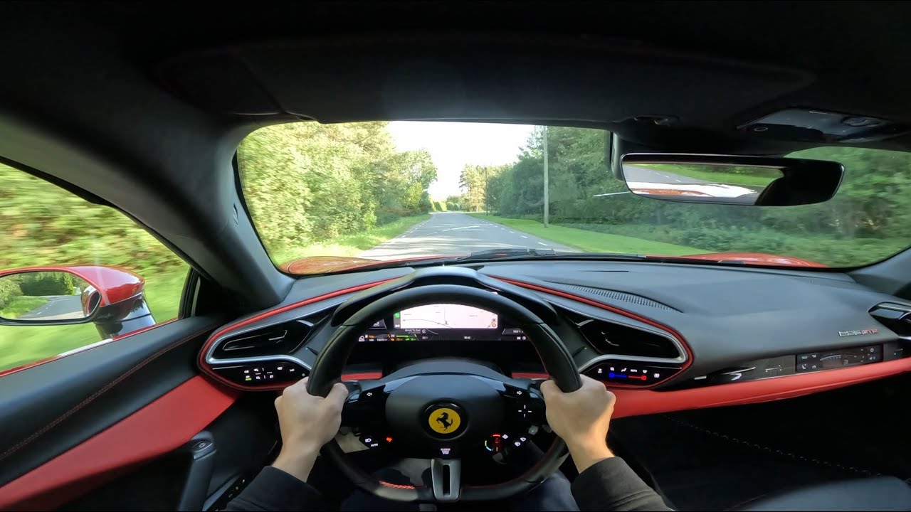 2023 FERRARI 296 GTB POV DRIVE (LAUNCH CONTROL!) | 4K