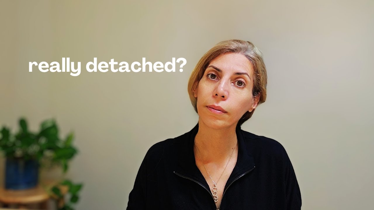 Detached or just numb?