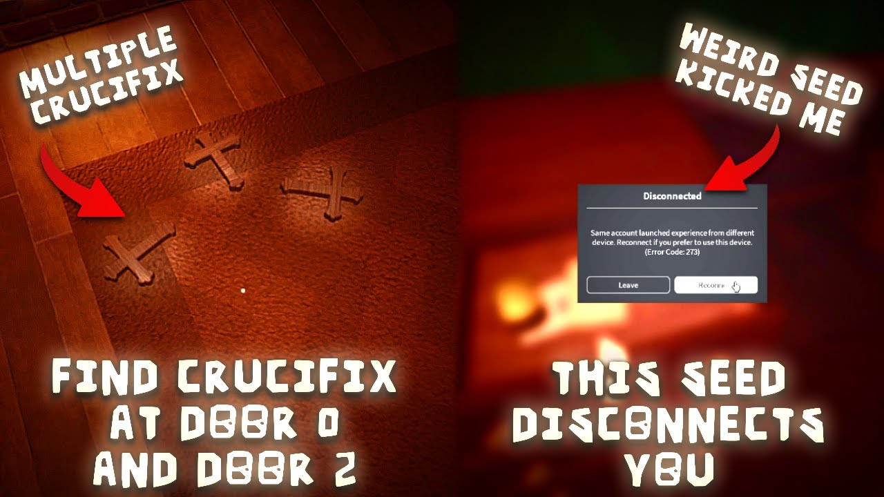 I Tried Your Coolest Seeds in Doors Content Update #12 | Trying Weird Seeds in Doors | Doors Roblox