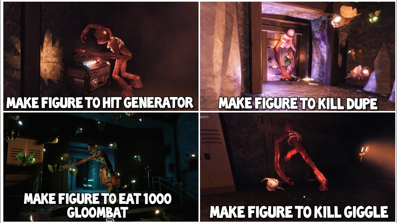 Make Figure To Kill Dupe vs Make Figure To Hit Generator vs Make Figure To Eat 100 Gloombats