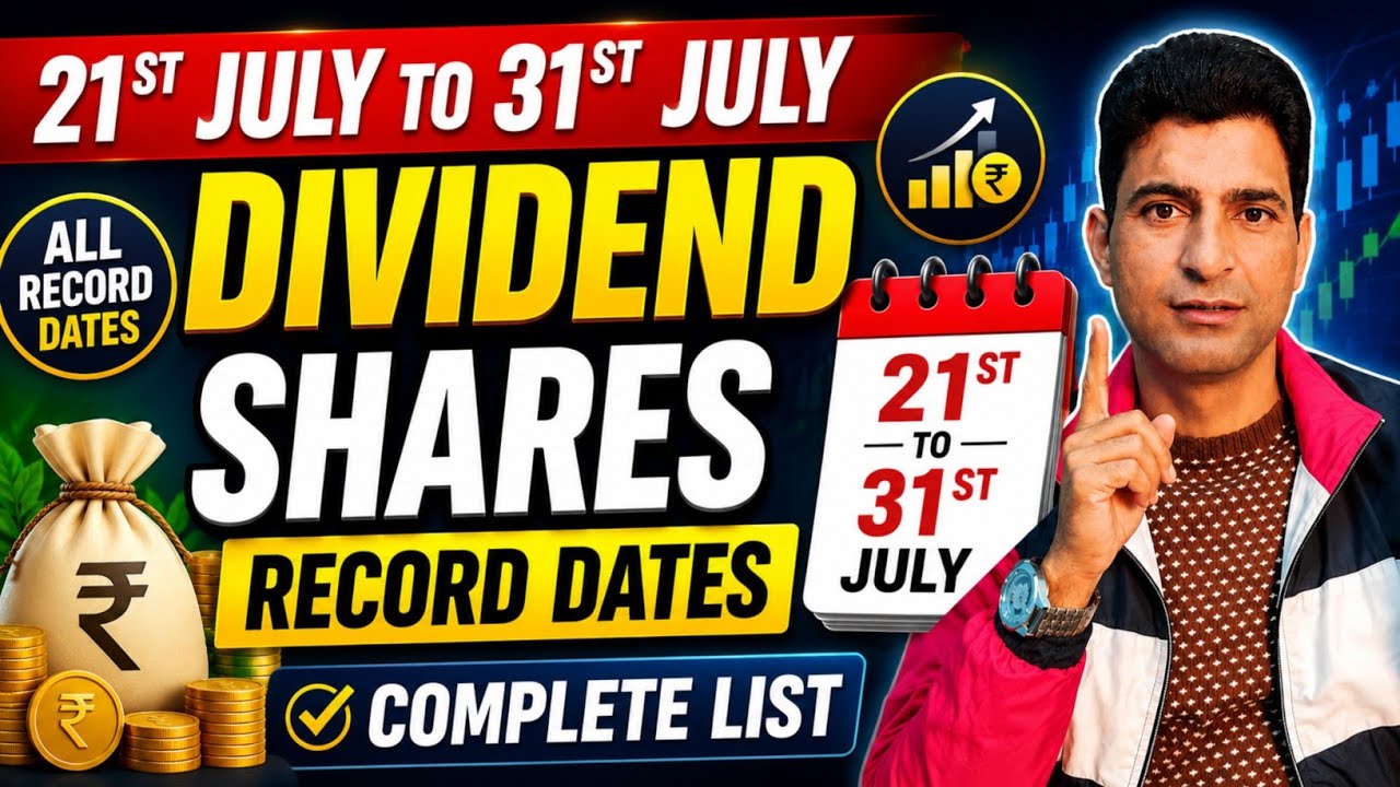 70 कंपनियों ने DIVIDEND Record Date का ऐलान किया || 70 Dividend Record Dates Announced | #stocks || 
