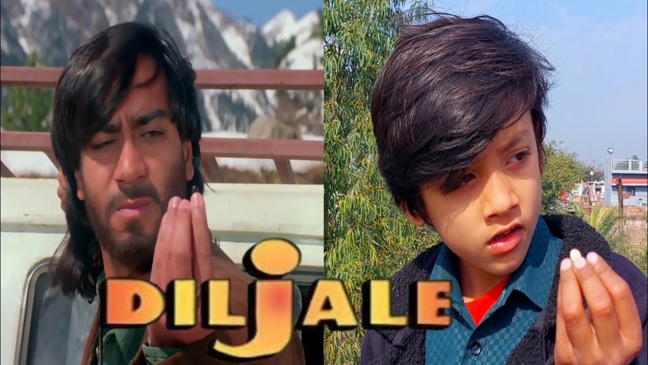 Diljale {1996} | Ajay devgan | Amrish Puri | diljale movie best scene | diljalemovie ka dialogue