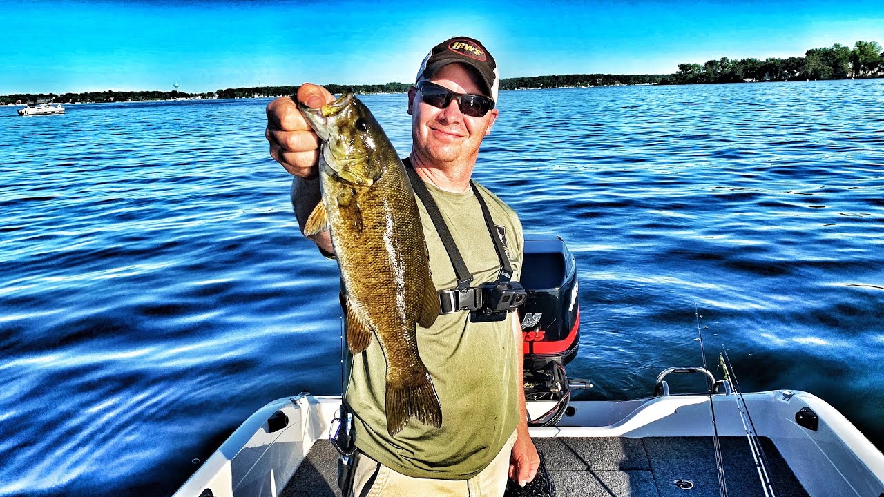 Searching for Smallmouth Bass | Lake Okoboji, IA