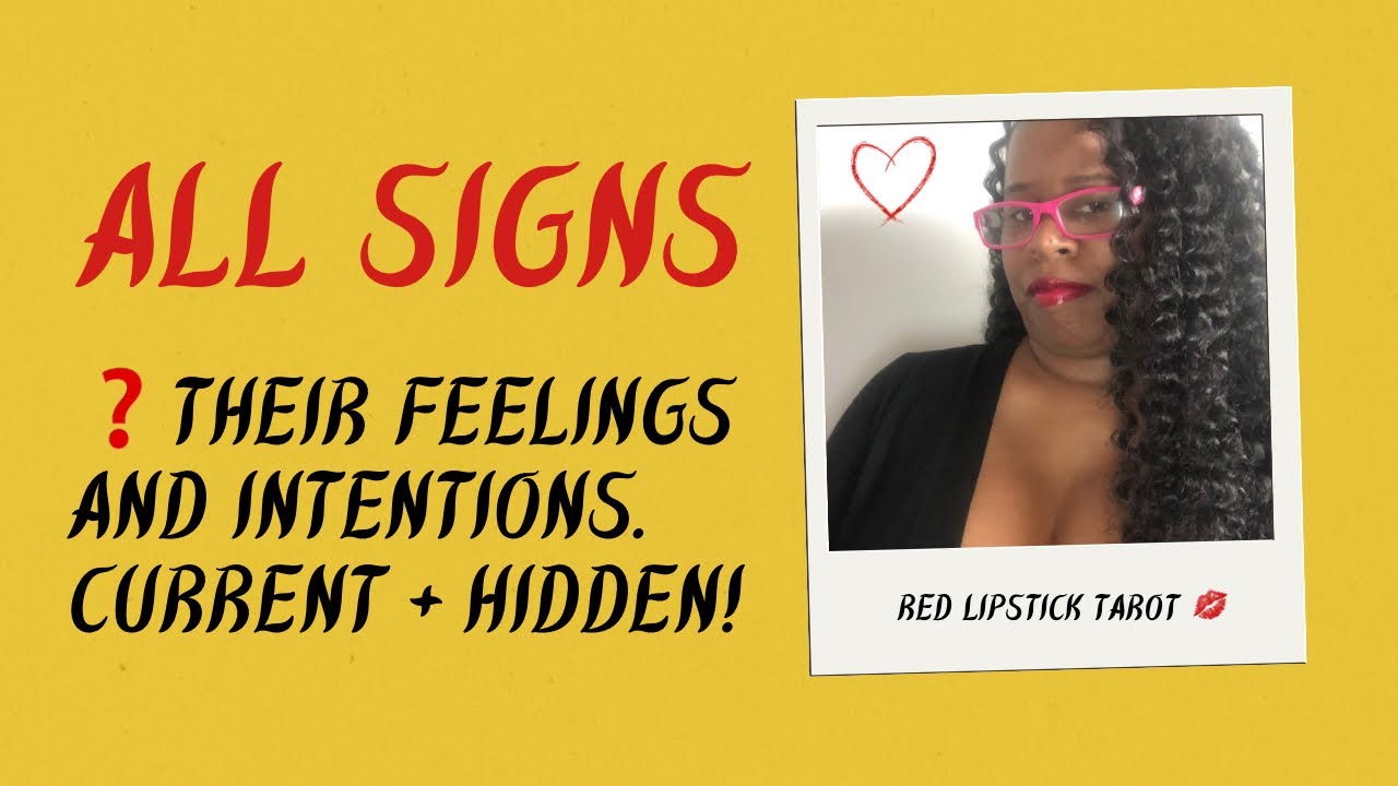 ♡ ALL SIGNS: THEIR FEELINGS AND INTENTIONS. CURRENT + HIDDEN! | $22.22 TWO Q’S $RedLipstickTarot11