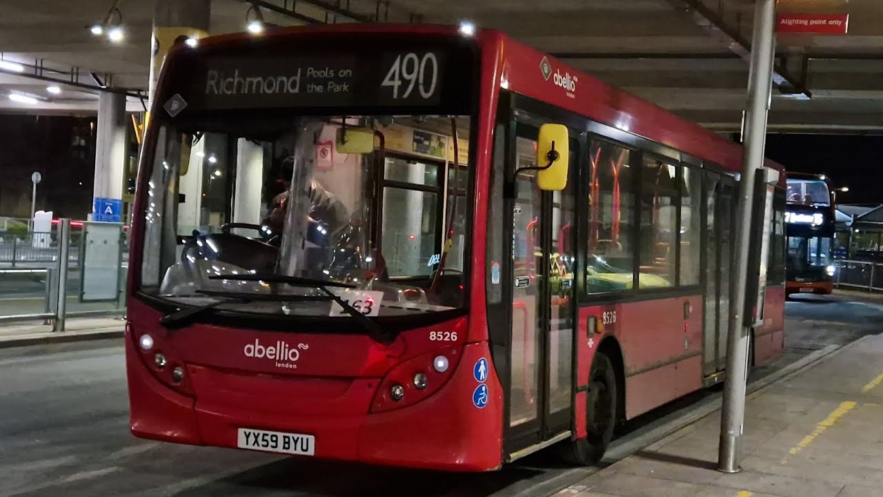 *UNREFURBISHED* | Abellio London 8526 YX59BYU Bus Route 490 | Transport UK London
