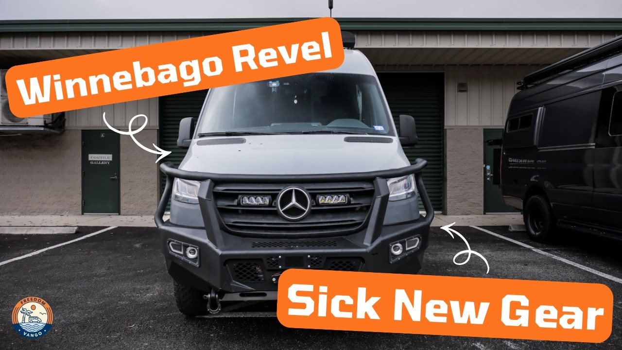 Модернизация фургона класса B: обновление Winnebago Revel от начала до конца.