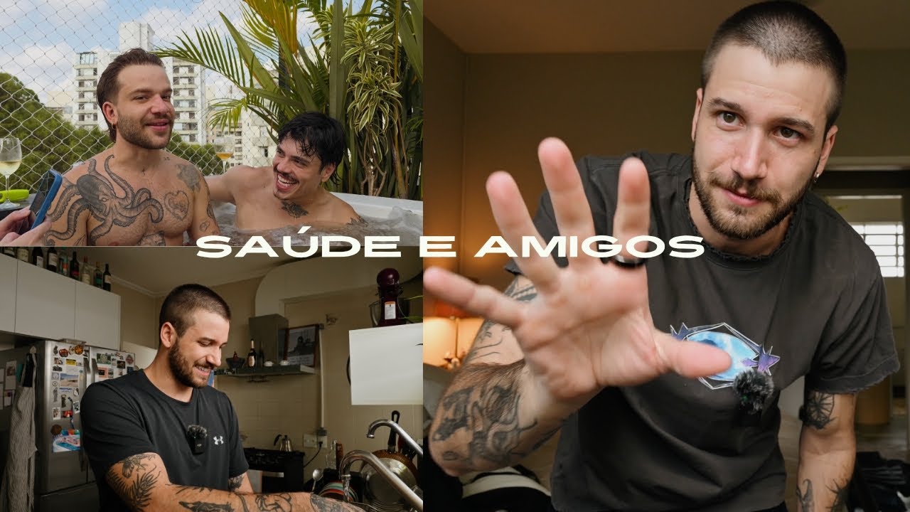 VLOG | semana de exames; festa com amigos: novos garimpos
