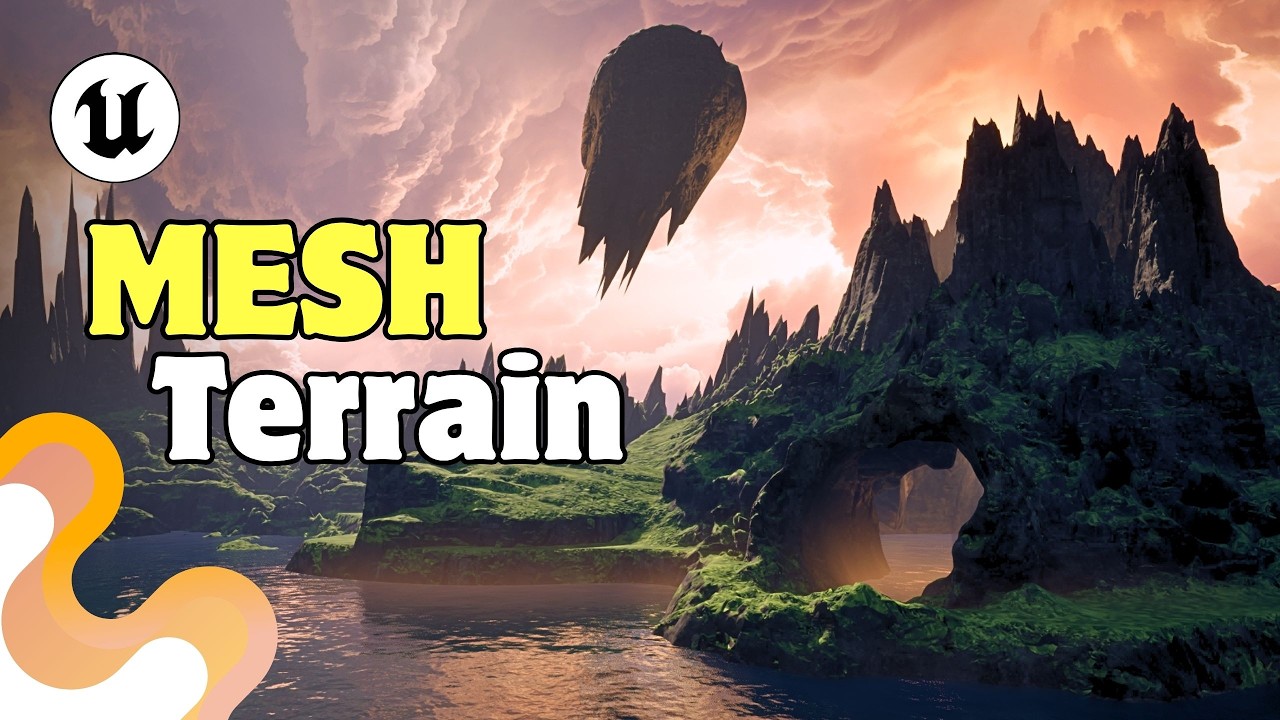NEW Mesh Terrain это просто безумие! (ПОЛНЫЙ туториал) | Unreal Engine 5.8