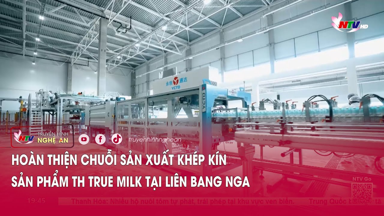 Hoàn thiện chuỗi sản xuất khép kín sản phẩm TH True Milk tại Liên bang Nga