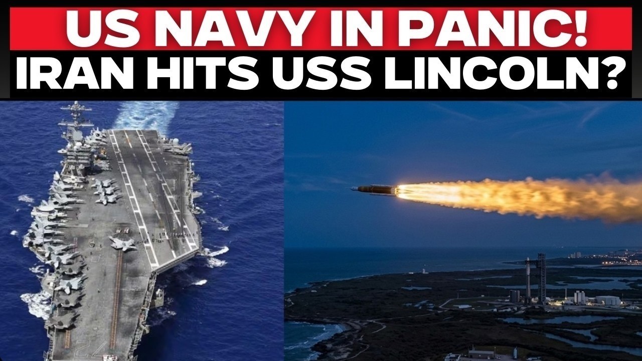 LIVE | US Navy In Panic? Iran Launches ‘Forbidden’ Missile At USS Lincoln | Khamenei | Trump