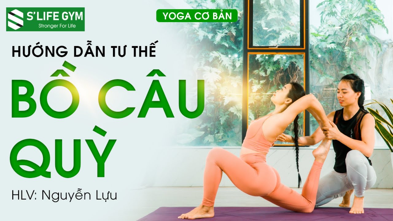 YOGA ONLINE | HƯỚNG DẪN TƯ THẾ BỒ CÂU QUỲ | S'LIFE GYM