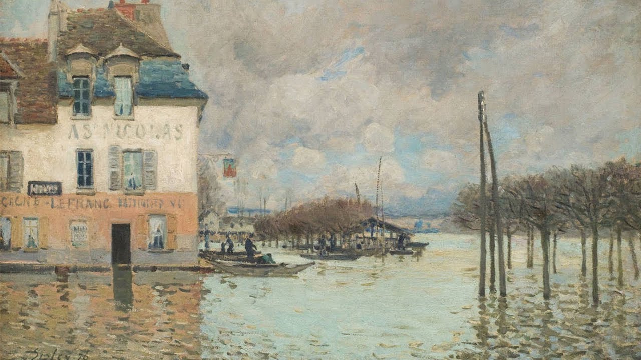 「印象派画家」アルフレッド・シスレー(Alfred Sisley)の絵画