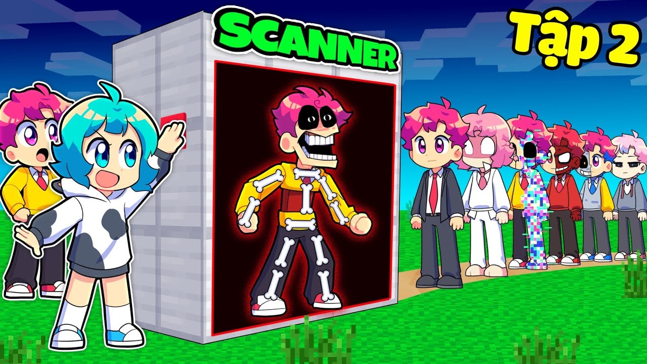 Yummie Dùng Máy SCANNER Tìm Ra Bí Mật Của Hiha Aut Trong Minecraft ( Tập 2 )  🤣😍