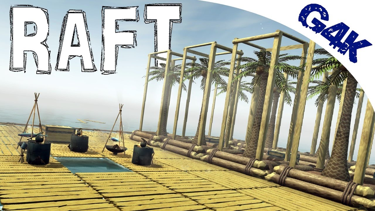 Fishing Hole, Cooking Corner & Tree Farm | RAFT SURVIVAL GAME