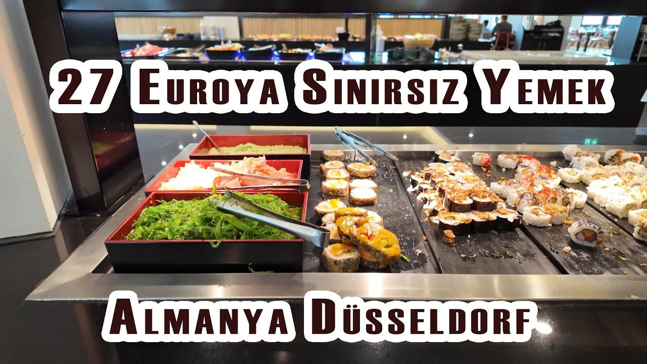 27 Euroya Sınırsız Yemek Düsseldorf Almanya