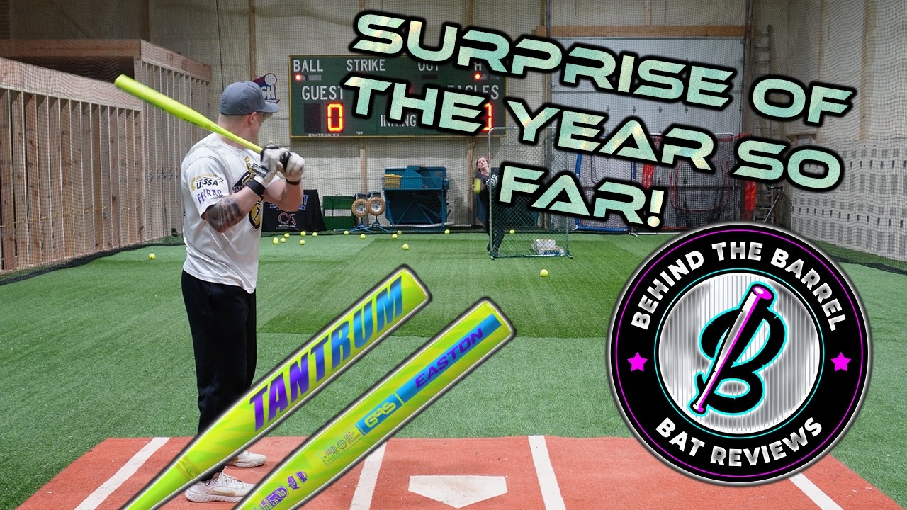 FIRST SURPRISE OF 2026! | 2026 Easton Tantrum 2-Piece Balanced Slowpitch Bat Review