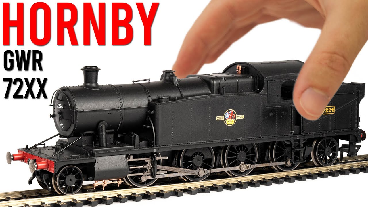 Самый большой танковый паровозик Великобритании | Hornby GWR 72xx | Распаковка и обзор