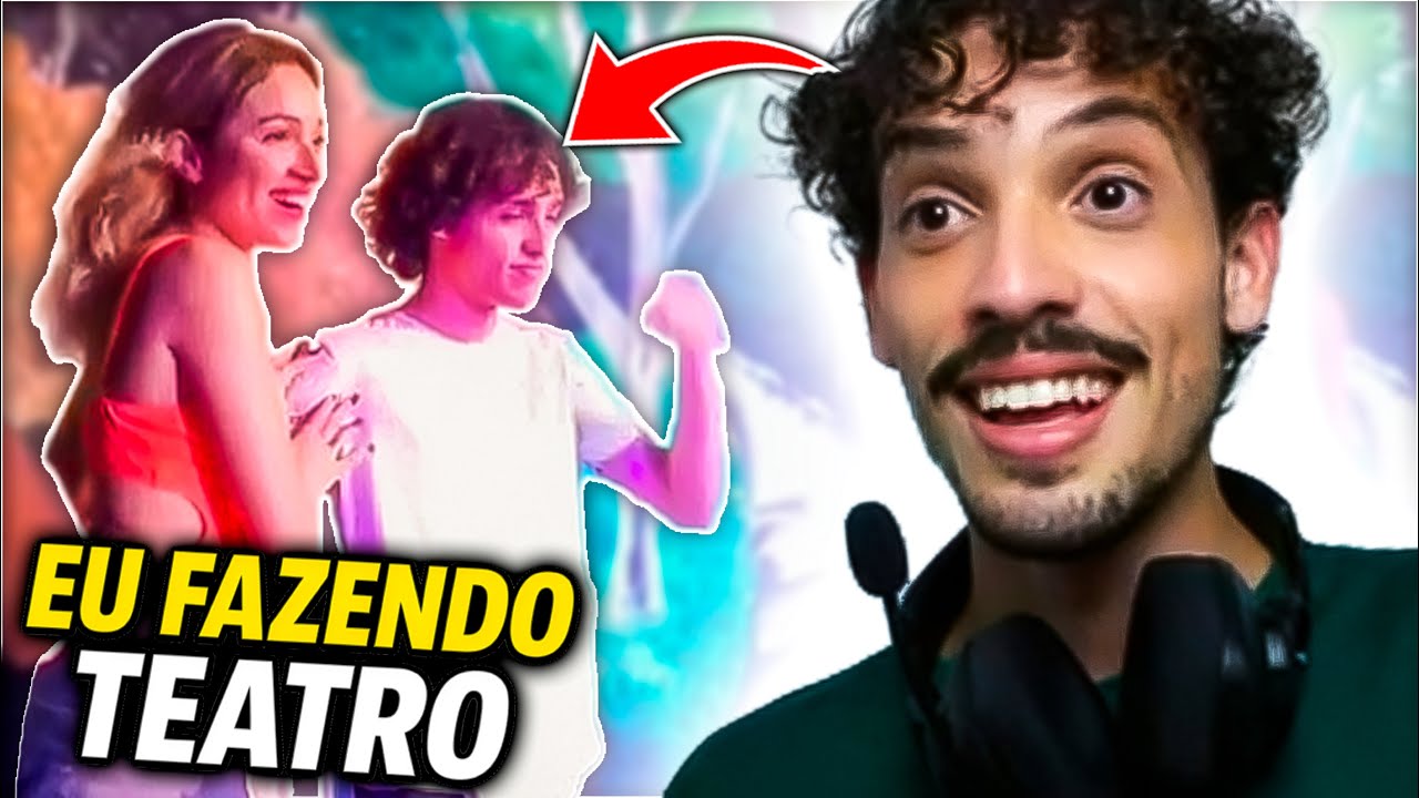 &Eacute;poca que eu era ATOR!!! - React Vlog do ensaio da pe&ccedil;a Peter Pan