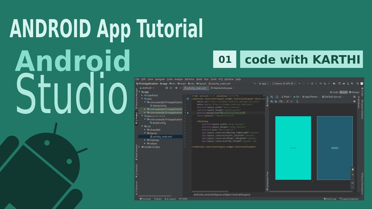 #android Android app development: Lesson1 - Introduction Android Studio