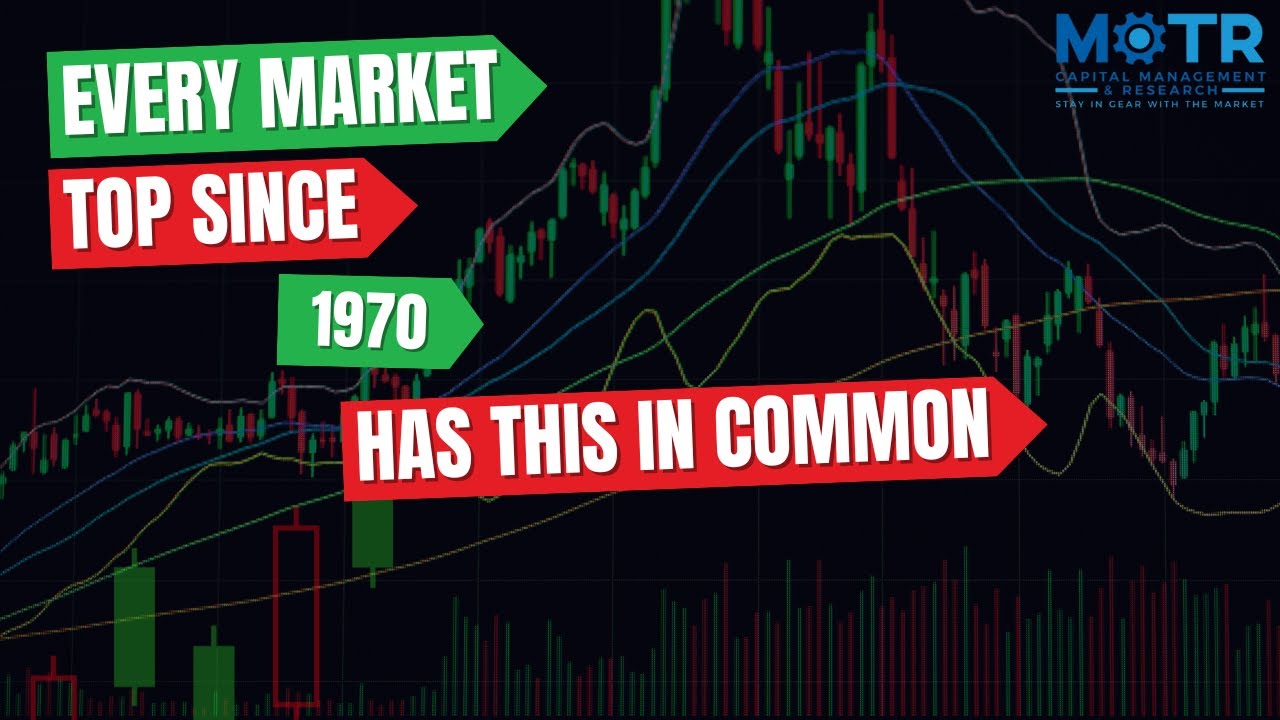 Every Market Top Since 1970 Has This In Common...