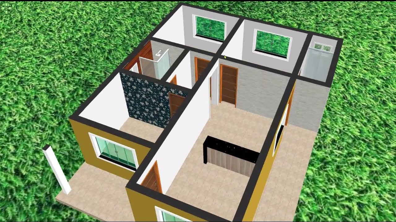 CASA 7X9 COM 3 DORMITORIOS
