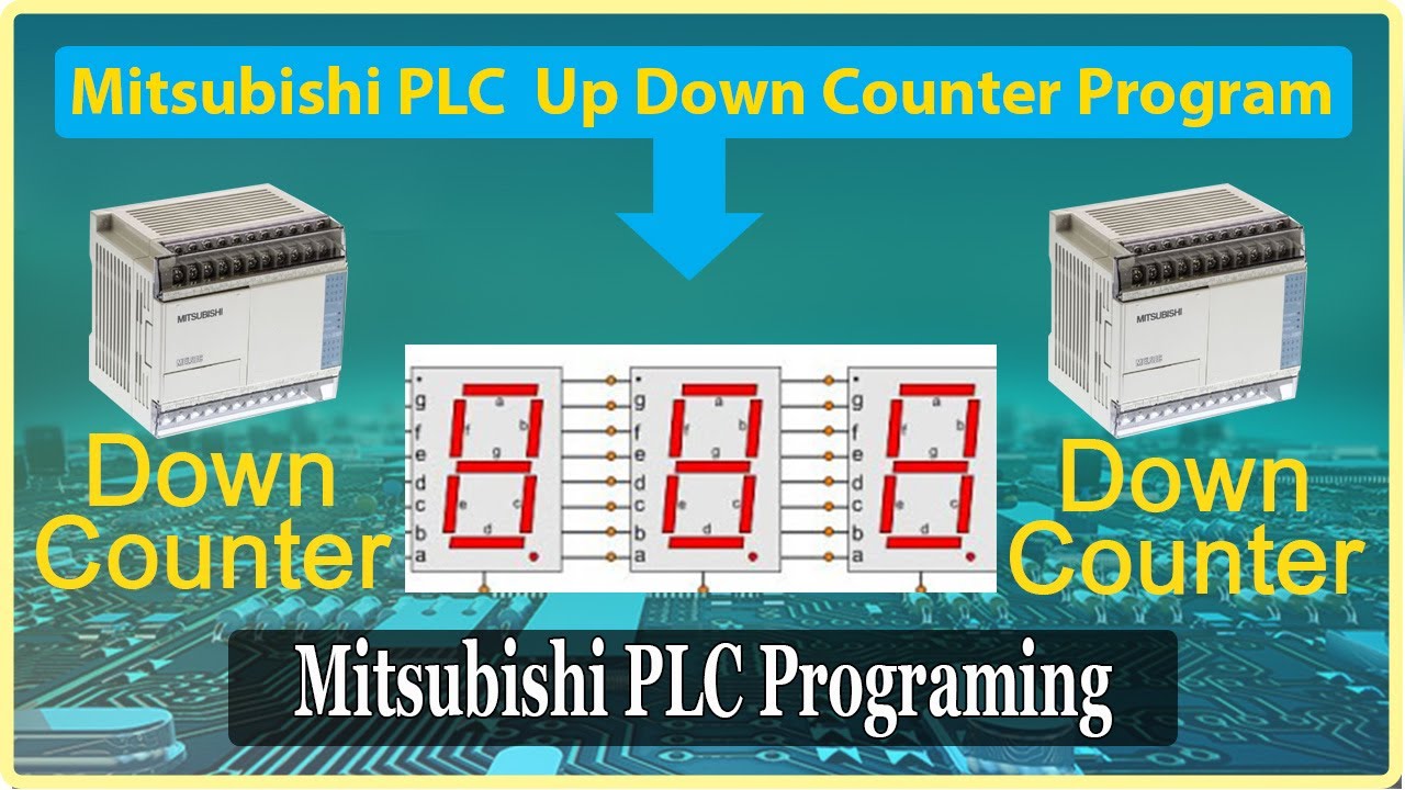 Mitsubishi PLC GX Works2 Tutorial Up Down Counter Tagalog