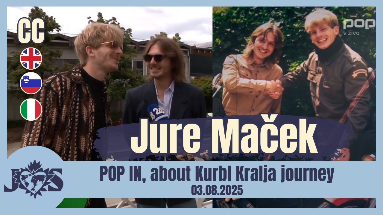 [ENG SUB] Jure Maček and Danijel Bogataj in POP IN, 24ur (03.08.2025)