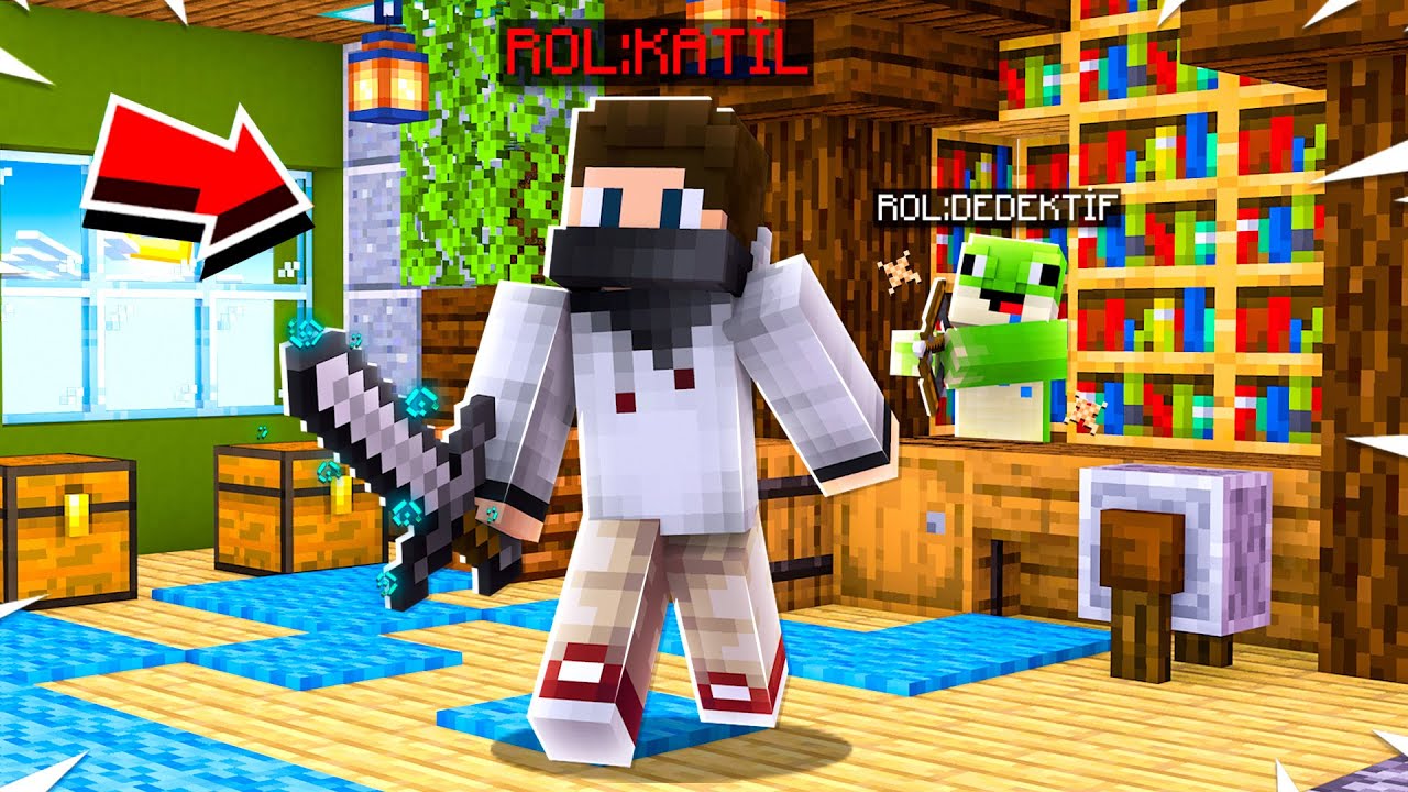 GİZLİ KATİL BURAK - Minecraft KATİL KİM?