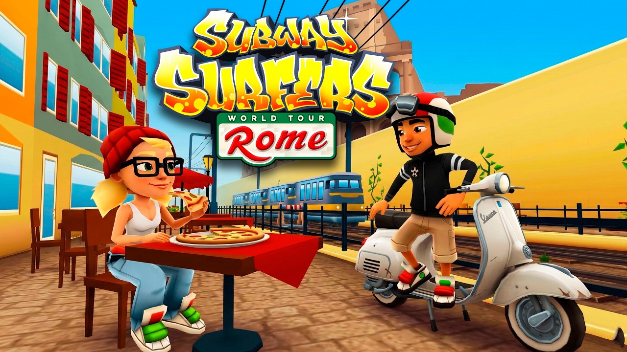 NEW UPDATE - SUBWAY SURFERS ROME 2013 ( EASTER SPECIAL )