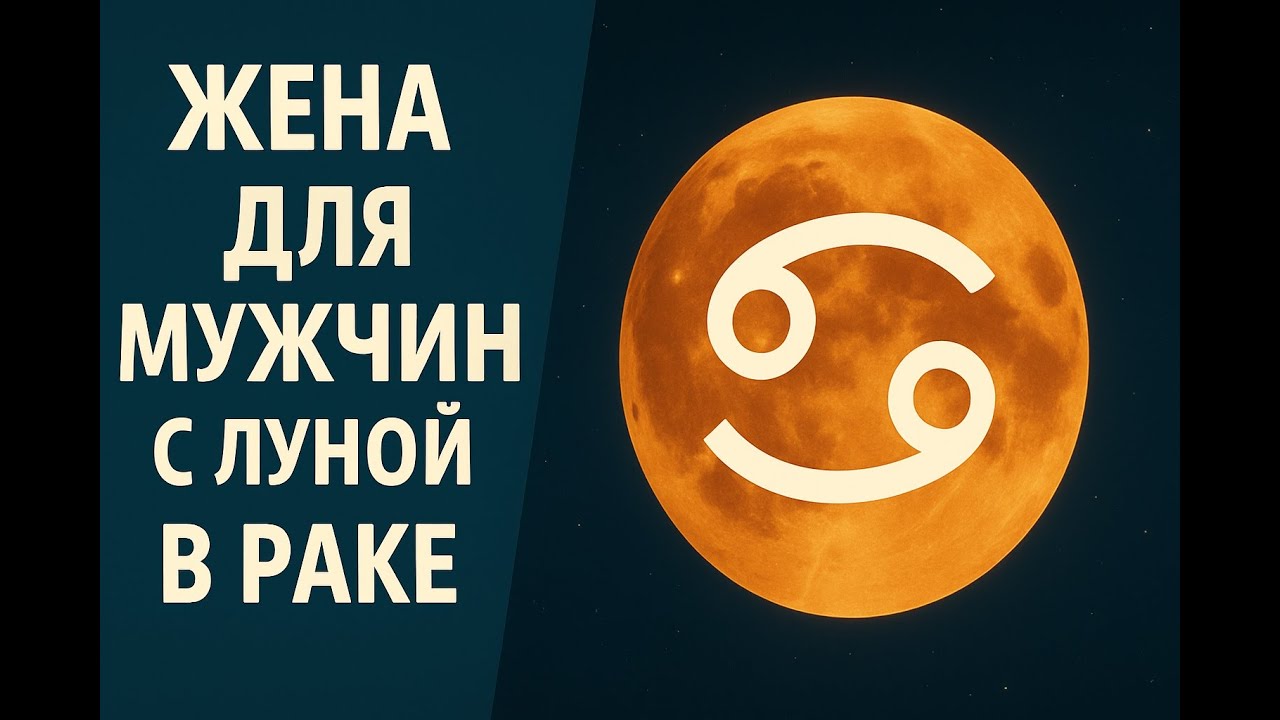 ЛУНА В РАКЕ У МУЖЧИН | КАКУЮ ЖЕНЩИНУ ОН ВОЗМЕТ В ЖЕНЫ