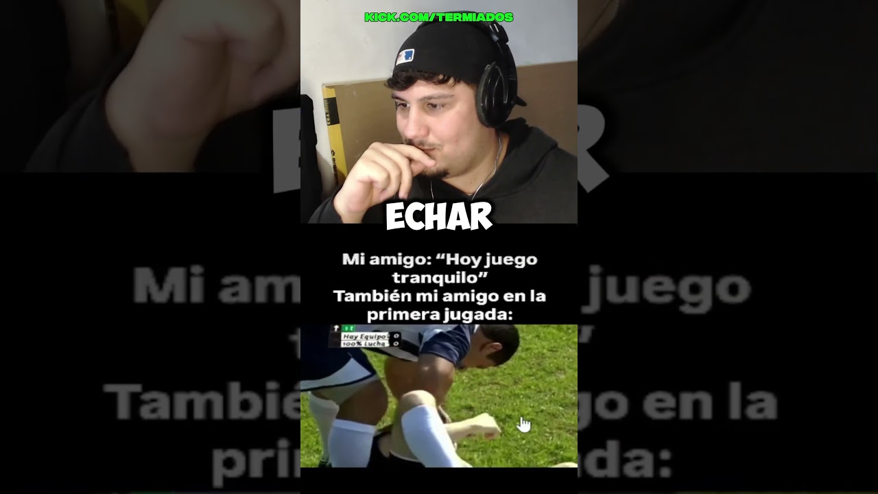 DE FUTBOL A KICKBOXING😂 #clips #futb&oacute;l #humor #kickargentina #streamer #f&uacute;tbol