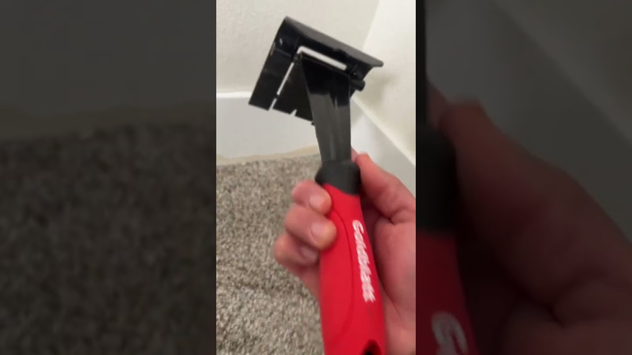 Как снять плинтус, не повредив стену (обзор съемника GoldBlatt Trim Puller). #короткий #сделайсам...