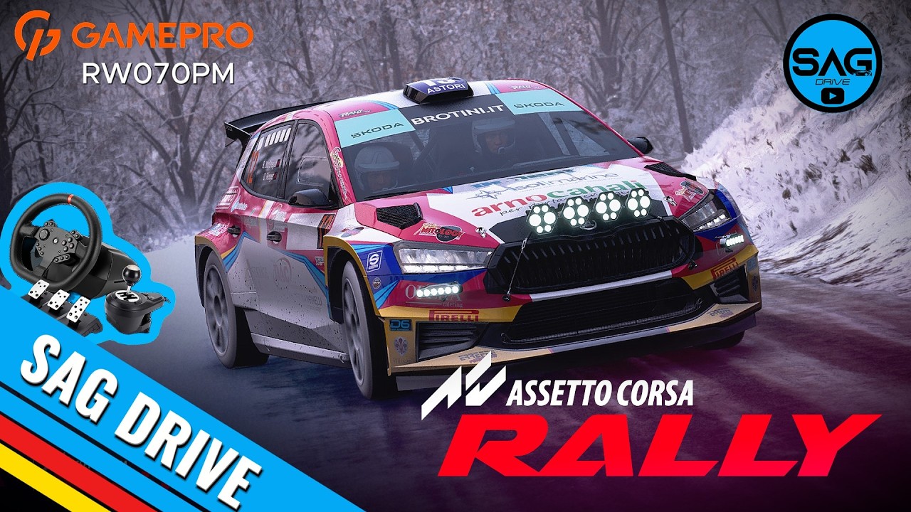 Assetto Corsa Rally: MONTE CARLO! Тестуємо оновлення 🏎️💨 | SAG DRIVE