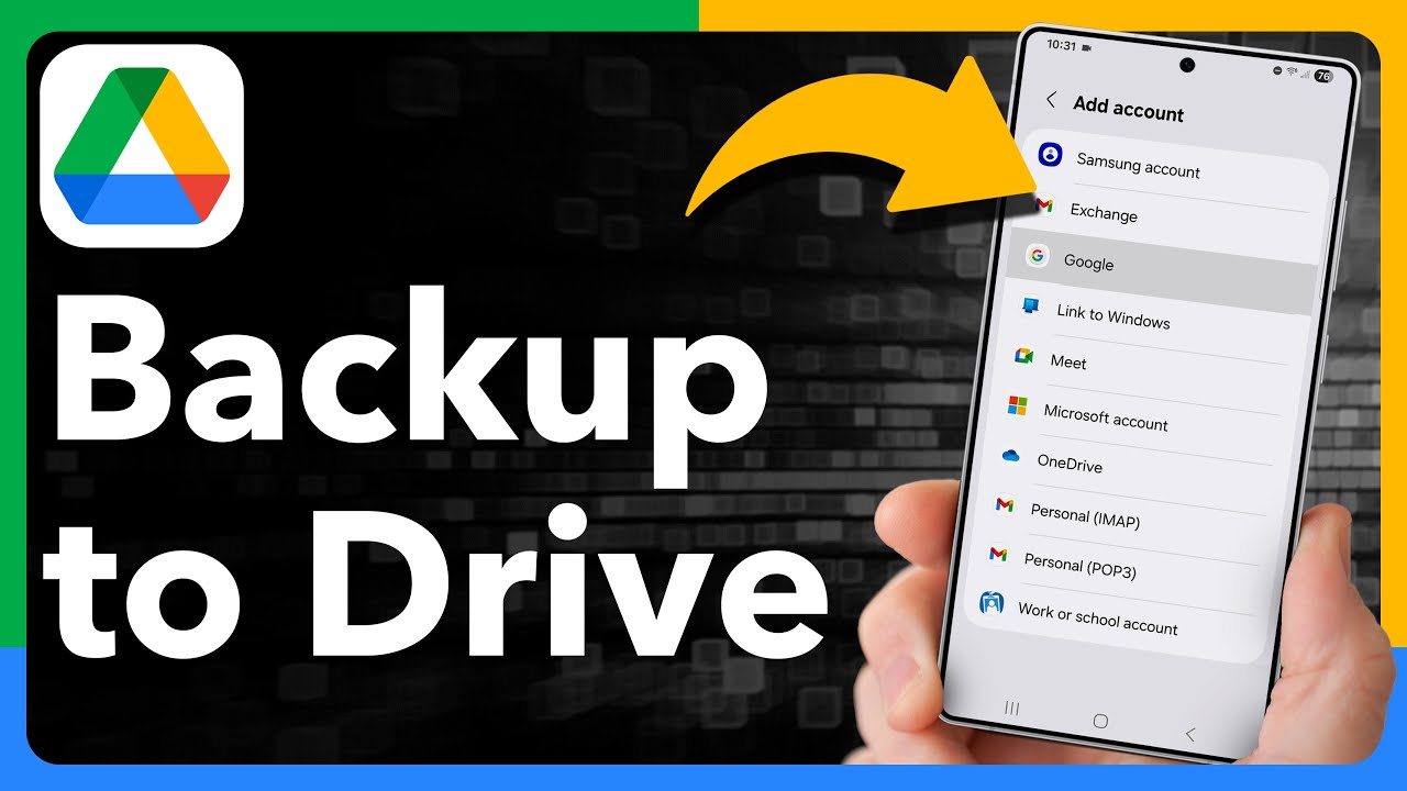 How To Backup Android Phone To Google Drive