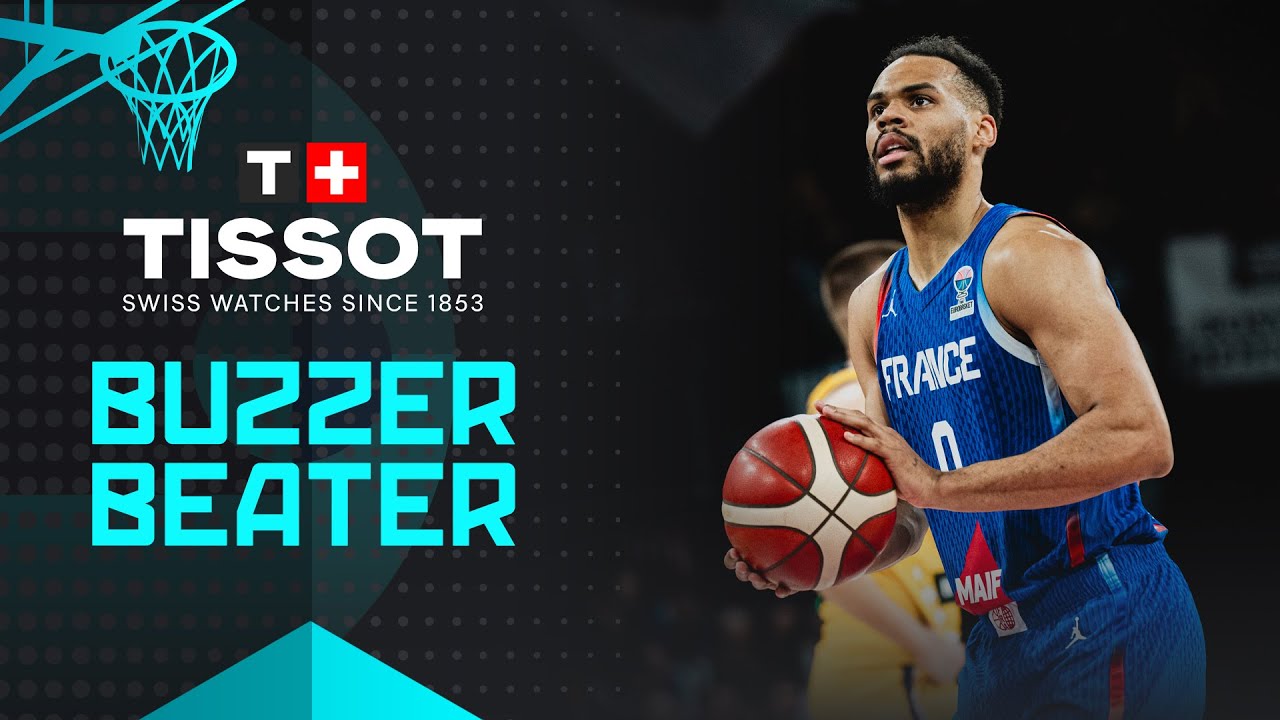 Elie Okobo | 🚨 TISSOT Buzzer Beater | FRA v BIH | FIBA EuroBasket 2025 Qualifiers