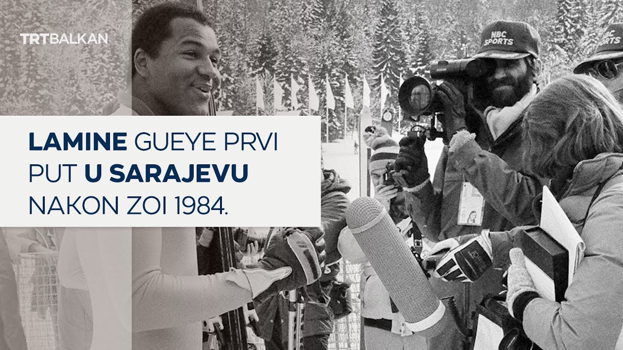Lamine Gueye prvi put u Sarajevu nakon ZOI 1984.