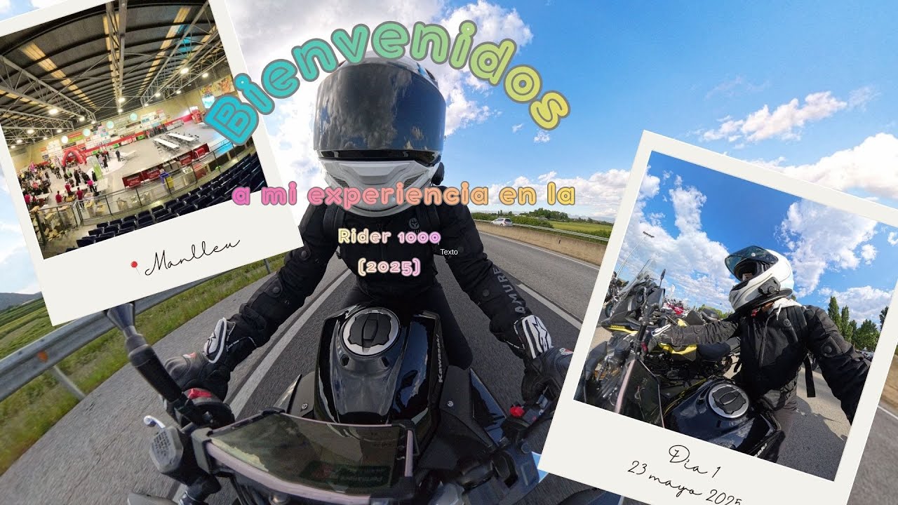Vlog de Mi experiencia en la Rider1000 (2025) Día 1