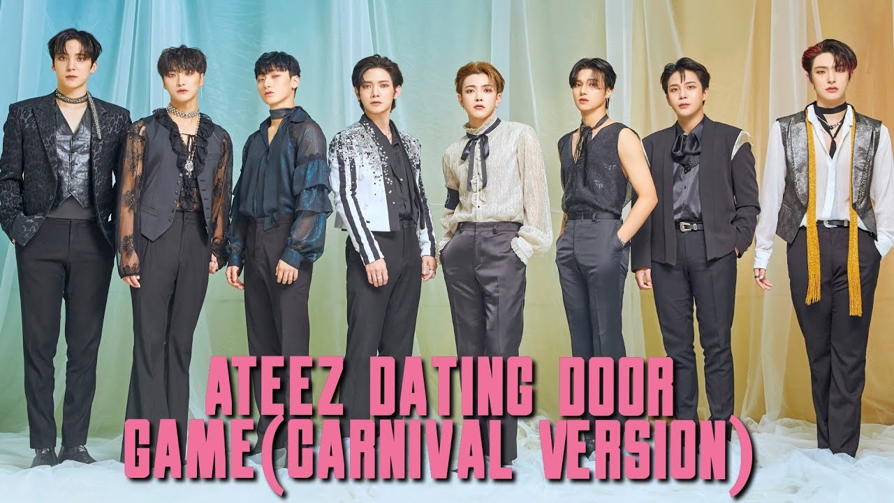 ATEEZ Dating Door Game(Carnival Version)