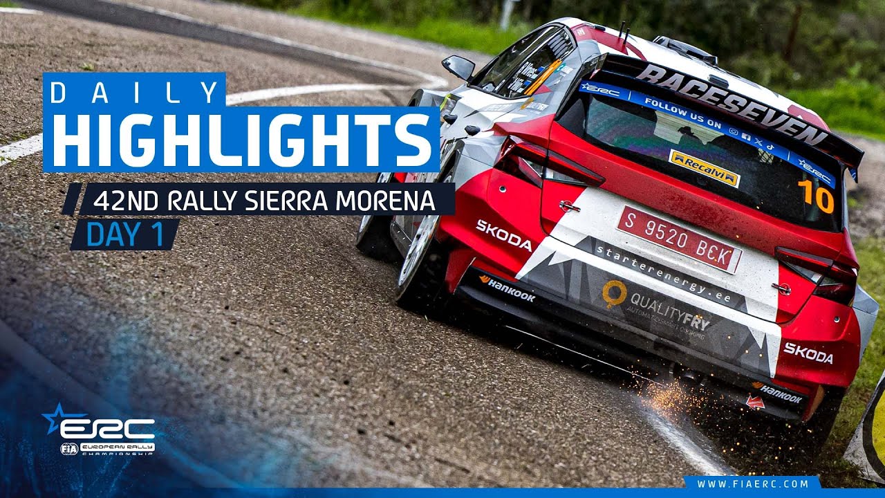 Friday Highlights | ERC 42nd Rally Sierra Morena 2025