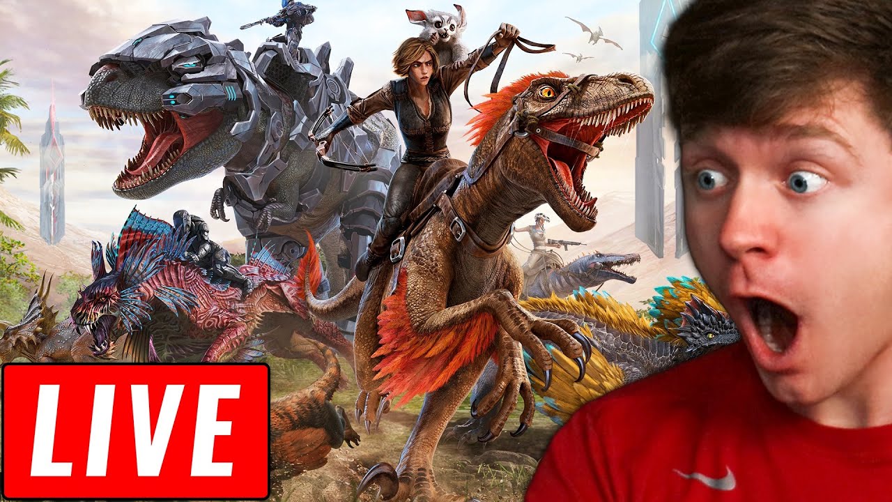 🔴 ARK SURVIVAL EVOLVED LIVE! (Day 3)