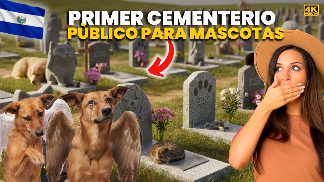 EL PRIMER CEMENTERIO PÚBLICO para PERROS en EL SALVADOR 😱