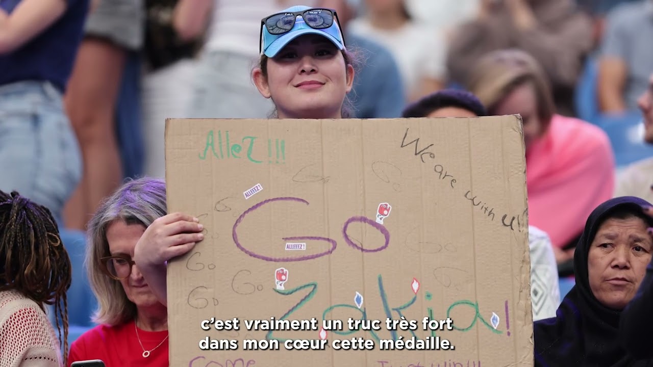Un an après, la magie de la médaille de bronze de Zakia